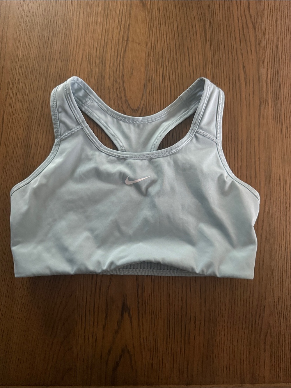 Nike Light Blue Racerback Sports Bra